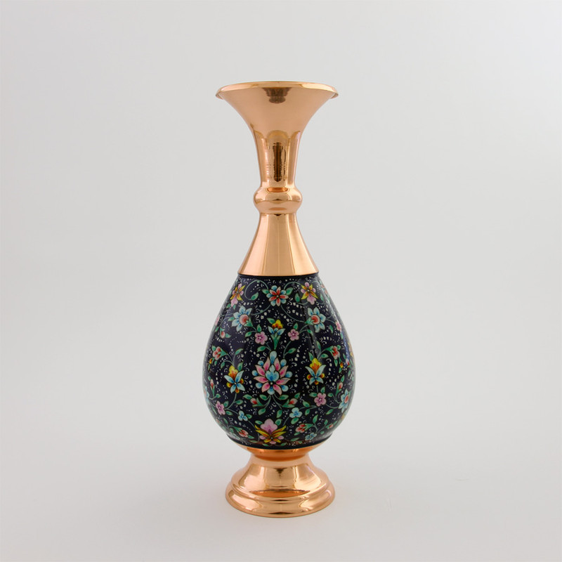 گلدان مسی مدل صراحی