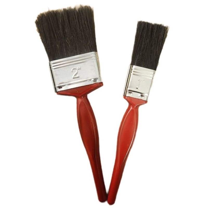 قلم مو نقاشی مدل تخت مجموعه 3 عددی