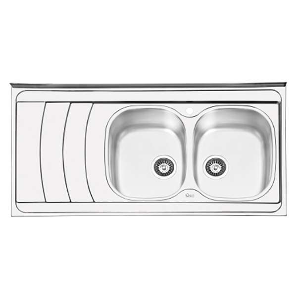 سینک ظرفشویی ایلیا استیل مدل 1044 روکار