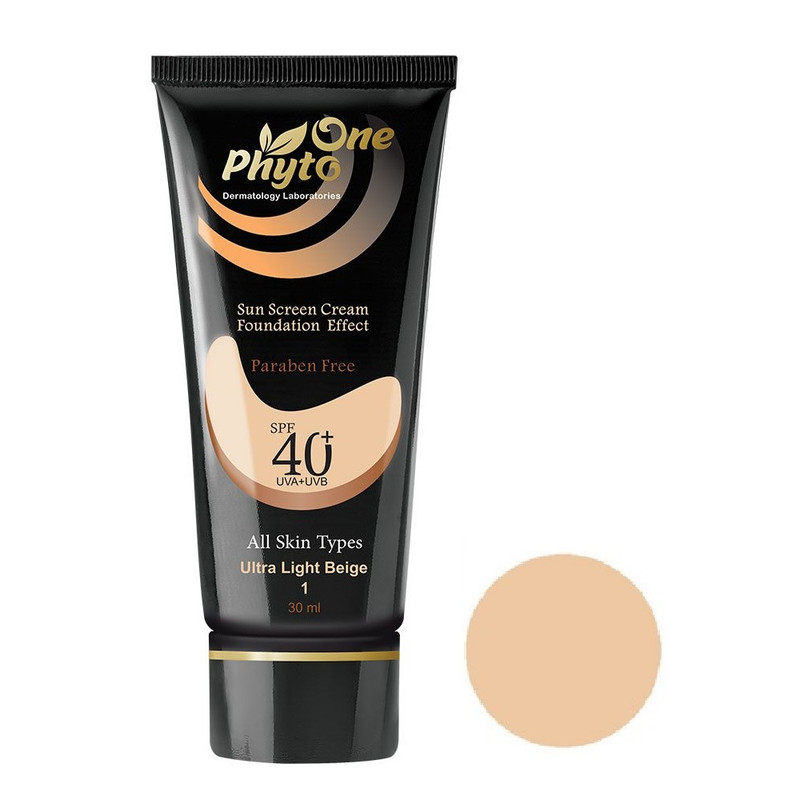 کرم ضد آفتاب  رنگی فیتووان SPF 40 مدل Ultra مناسب برای پوست های چرب حجم 30 میلی لیتر