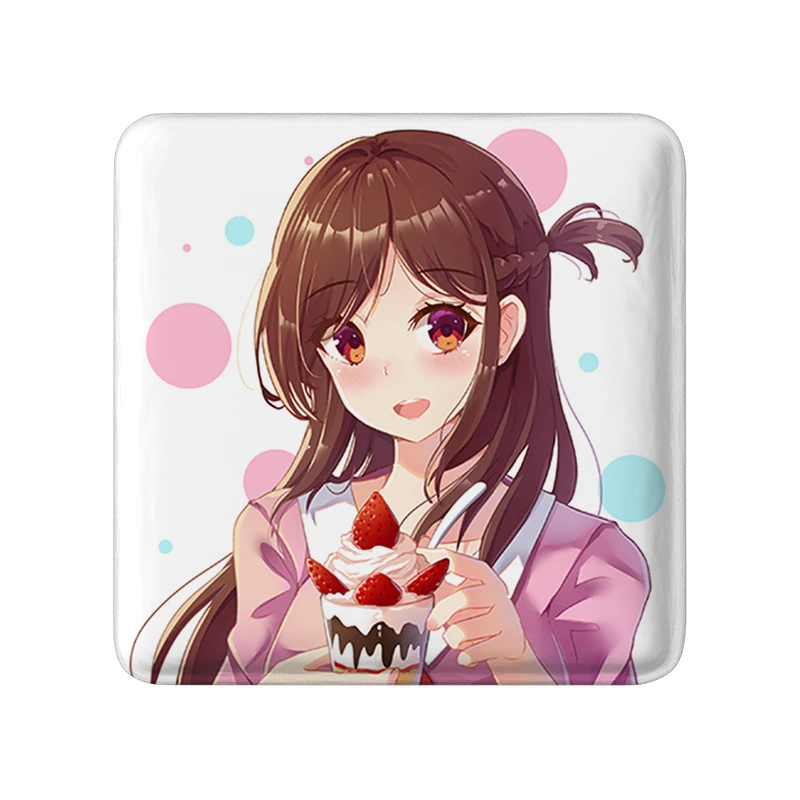 پیکسل خندالو طرح چیزورو انیمه کانوجو اوکاری مدل مربعی کد 34794