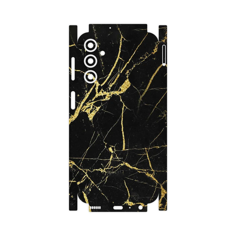 برچسب پوششی ماهوت مدل Graphite_Gold_Marble-FullSkin مناسب برای گوشی موبایل سامسونگ Galaxy A24