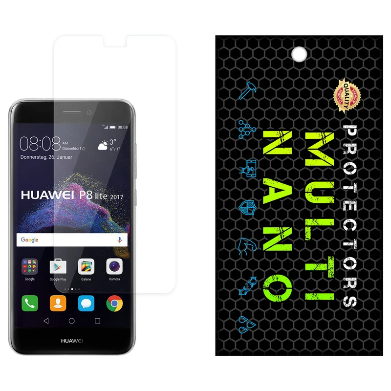 محافظ صفحه نمایش شفاف مولتی نانو مدل X-S1N مناسب برای گوشی موبایل هوآوی P8 Lite 2017