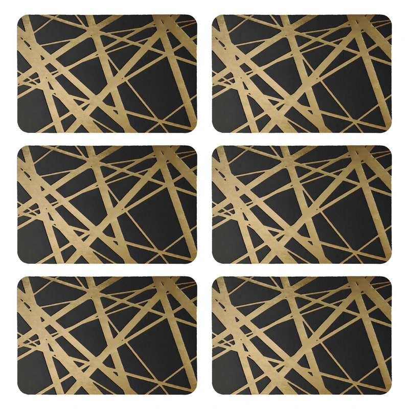 زیربشقابی طرح کلاسیک کد 8847 بسته 6 عددی 