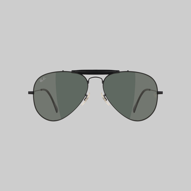 عینک آفتابی خلبانی (Aviator) ری بن مدل RB3407-002