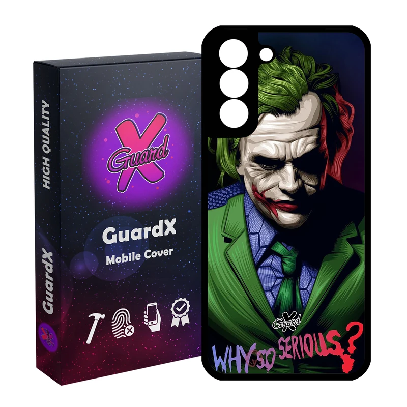 کاور گارد ایکس طرح Joker مدل Glass10187 مناسب برای گوشی موبایل سامسونگ Galaxy S21 FE