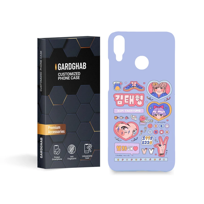 کاور گارد قاب مدل دخترانه مناسب برای گوشی موبایل هوآوی Y9 2019