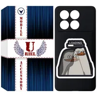 کاور یوریل&nbsp;مدل KSH کد 84 طرح Loading مناسب برای گوشی موبایل شیائومی Poco X6 Pro
