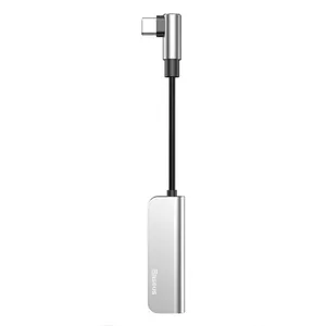 مبدل USB-C به USB-C/AUX باسئوس مدل Converter CAL53PD-01Audio