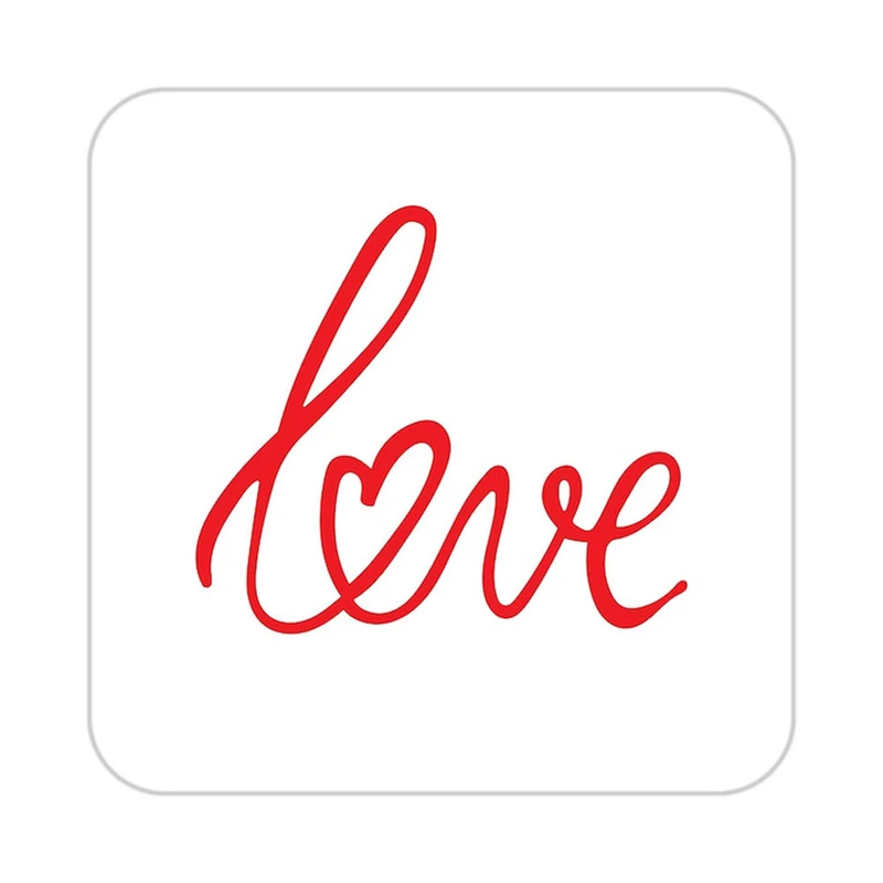 زیر لیوانی کاکتی طرح عاشقانه مدل mp38329