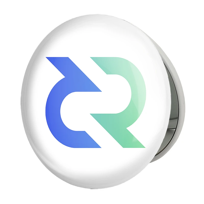 آینه جیبی خندالو طرح ارز دیجیتال دیکرد مدل تاشو کد 4056 