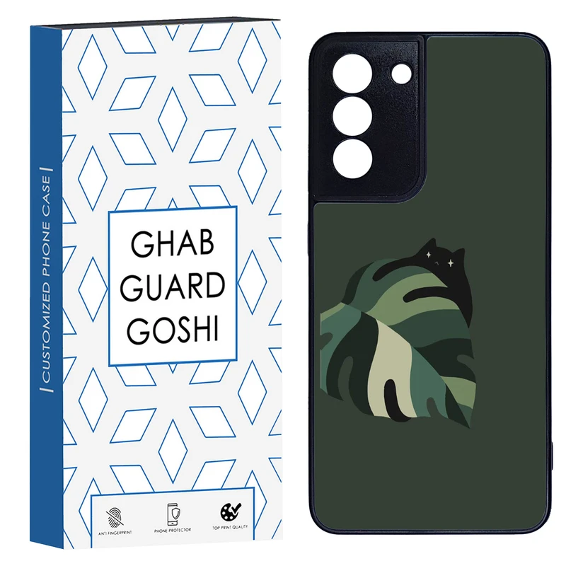 کاور قاب گارد گوشی طرح گربه کد TPU-048 مناسب برای گوشی موبایل سامسونگ Galaxy S21 fe