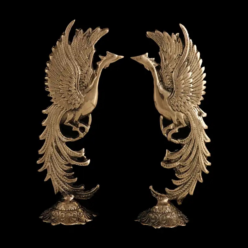 مجسمه طرح سیمرغ مدل 007 بسته 2 عددی