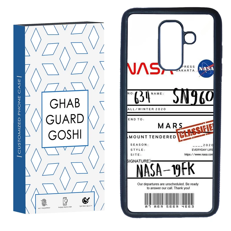 کاور قاب گارد گوشی طرح ناسا کد TPU-192 مناسب برای گوشی موبایل سامسونگ Galaxy A6 Plus