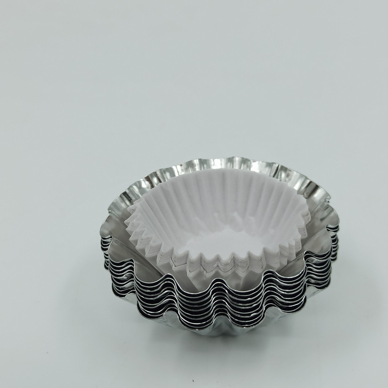 قالب کیک مدل H - 5 کد 115 بسته 10 عددی به همراه کاپ کپسول کیک