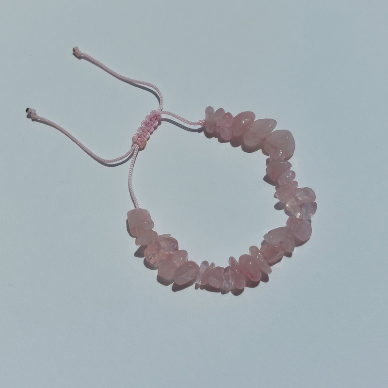 دستبند دخترانه مدل رز کوارتز