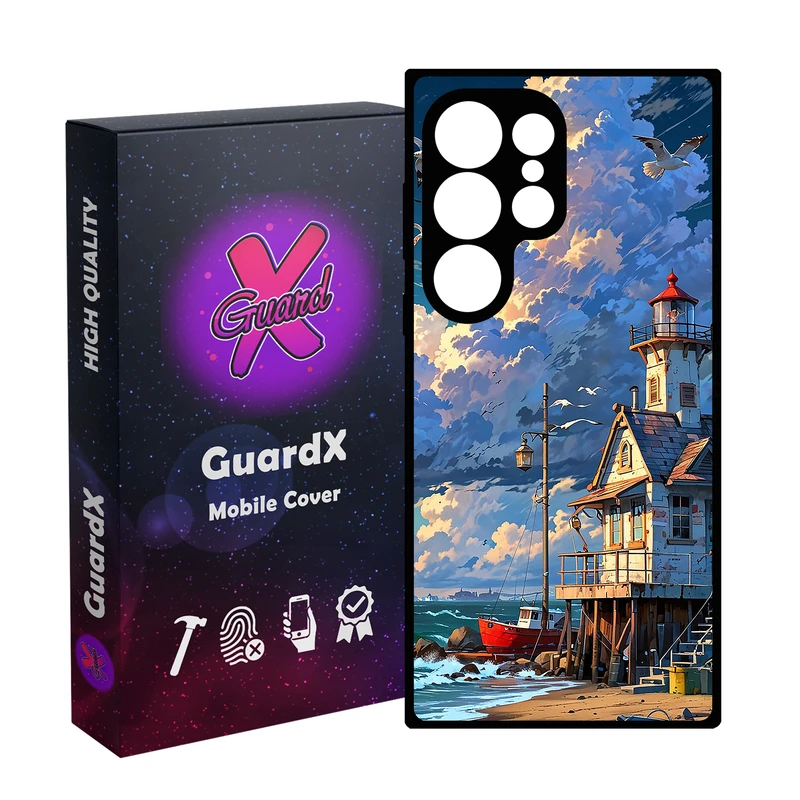 کاور گارد ایکس طرح ساحل دریا مدل 10773 مناسب برای گوشی موبایل سامسونگ Galaxy S25 Ultra
