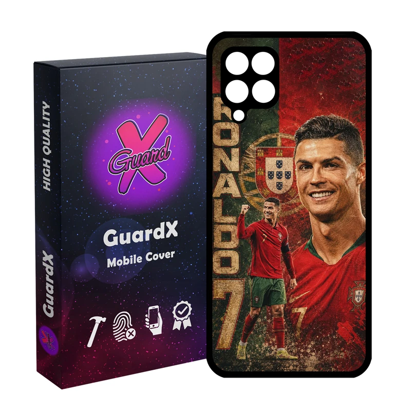 کاور گارد ایکس طرح رونالدو مدل 11073 مناسب برای گوشی موبایل سامسونگ Galaxy A12/M12/F12