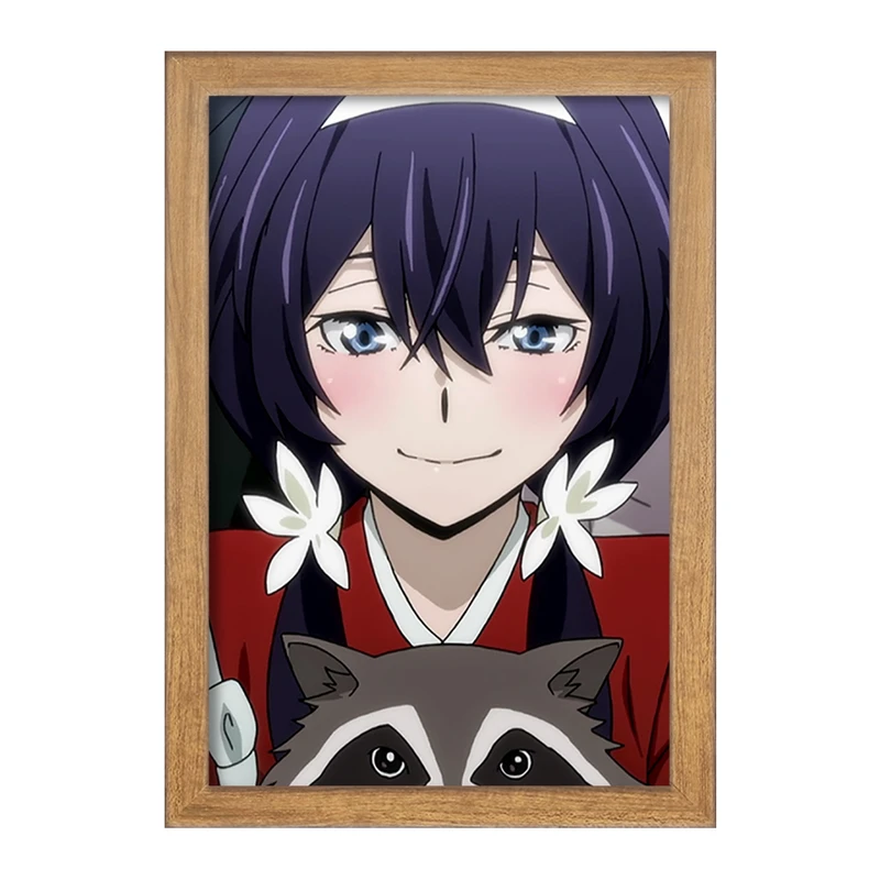 تابلو خندالو مدل کیوکو انیمه سگ های ولگرد بانگو  کد 15645