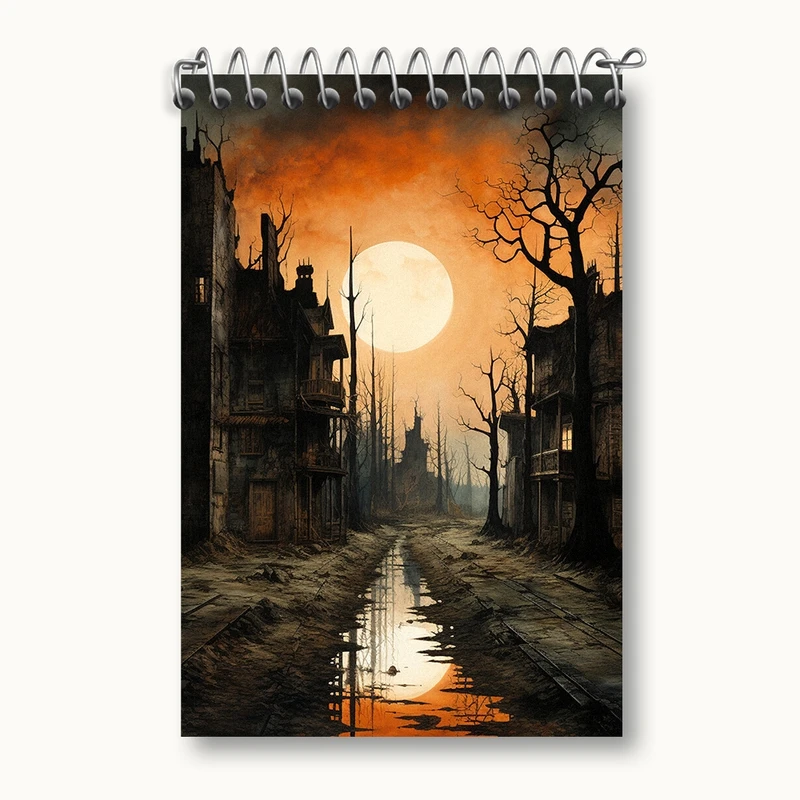 دفتر یادداشت 50 برگ خندالو مدل ماه کد F426