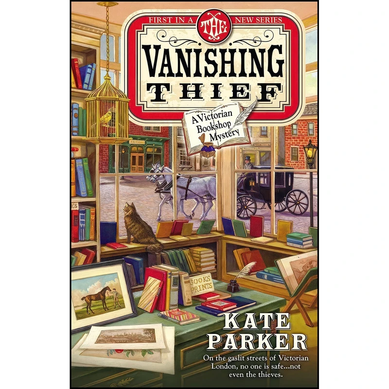 کتاب The Vanishing Thief  اثر Kate Parker انتشارات Berkley