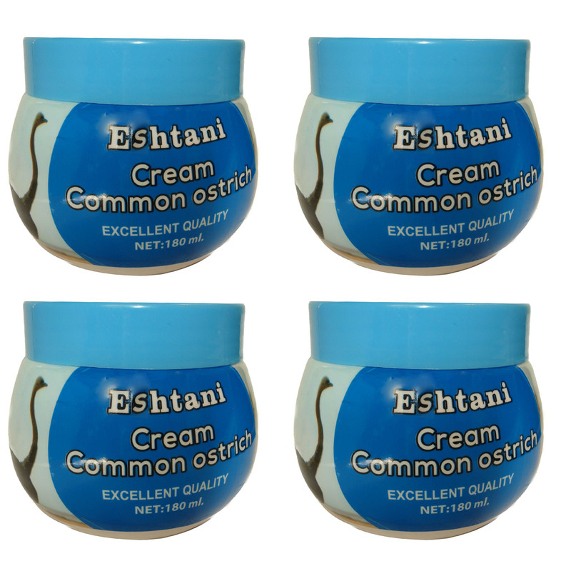 کرم مرطوب کننده اشتنی مدل Ostrich حجم 180 میلی لیتر بسته 4 عددی