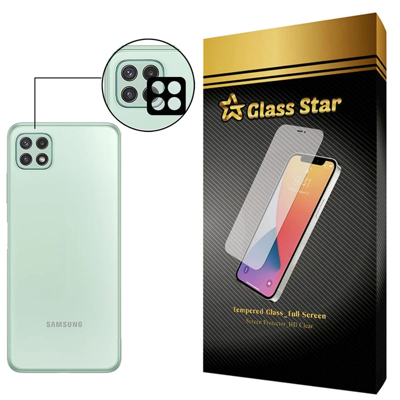محافظ لنز دوربین گلس استار مدل FLG مناسب برای گوشی موبایل سامسونگ Galaxy A22 5G