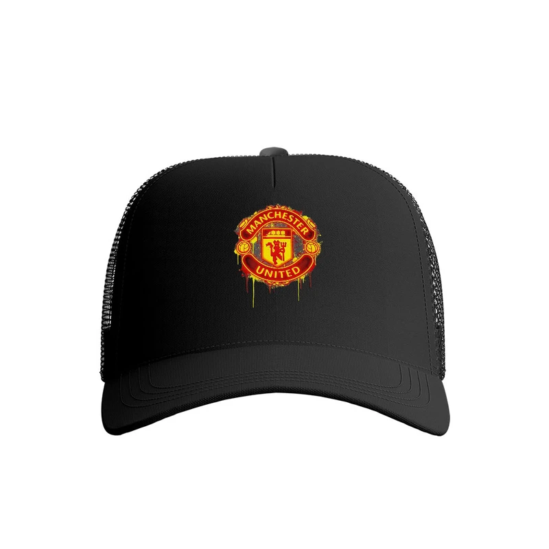 کلاه کپ پاد آفرین مدل فوتبالی منچستر یونایتد کد 722