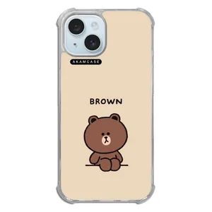 AKAM AMCWTA15-BROWN12 Cover For Apple iPhone 15