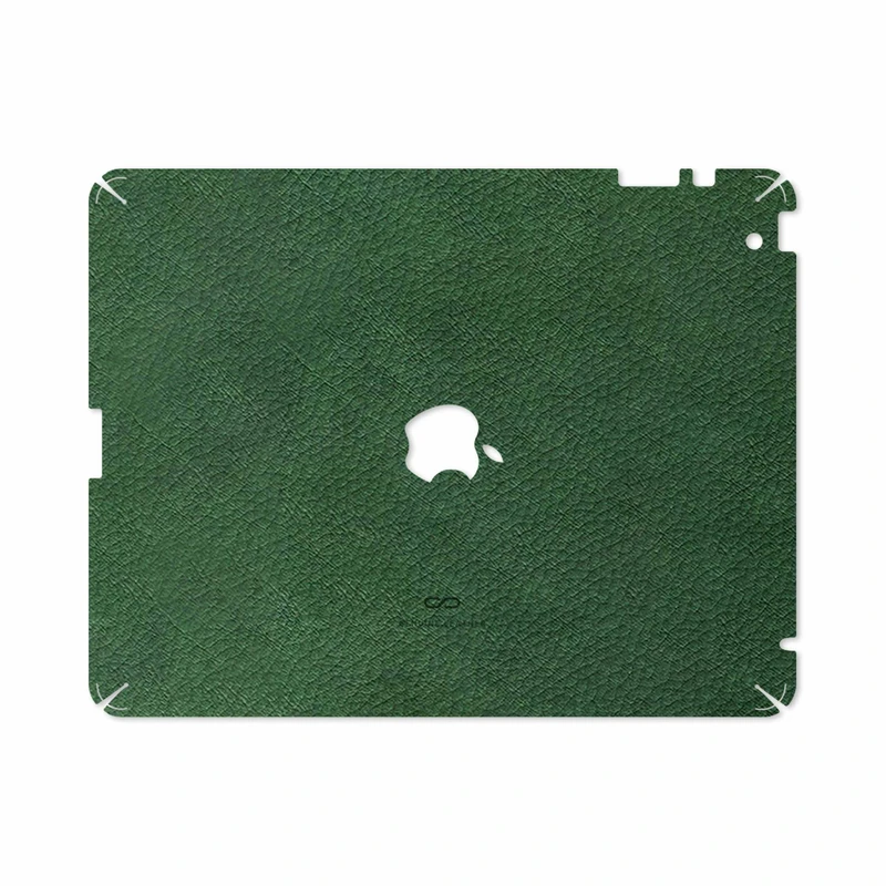 برچسب پوششی ماهوت مدل Green-Leather مناسب برای تبلت اپل iPad 2 2011 A1397