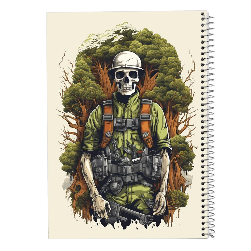 دفتر نقاشی 50 برگ مدوپد مدل ChainSaw Man کد DF10907