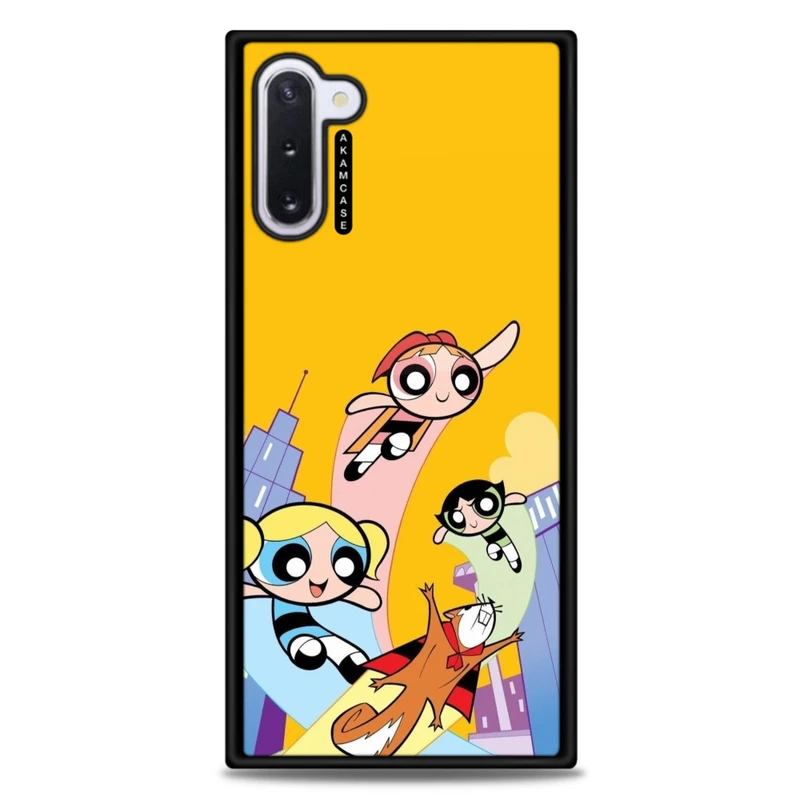 کاور آکام مدل AMCWSGN10-POWER PUFF GIRLS7  مناسب برای گوشی موبایل سامسونگ Galaxy Note 10