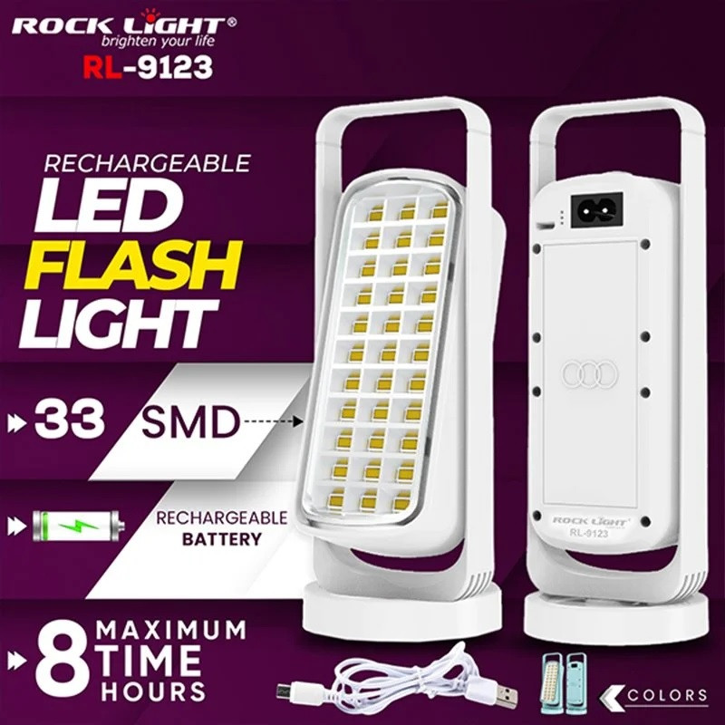 چراغ فانوسی راکلایت مدل RL-9123 رنگ نور مهتابی