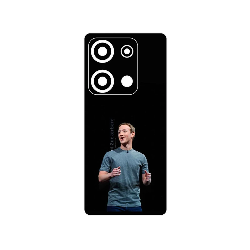 برچسب پوششی ماهوت مدل Mark_Zuckerberg مناسب برای گوشی موبایل شیائومی Redmi Note 14S