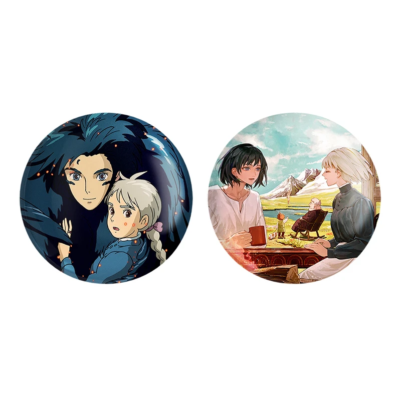 پیکسل خندالو مدل هاول و سوفی انیمه قلعه متحرک هاول کد 1290112898 مجموعه 2 عددی