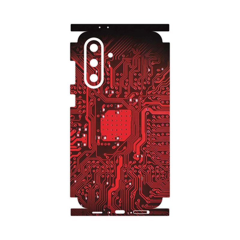 برچسب پوششی ماهوت مدل Red_Printed_Circuit_Board-FullSkin مناسب برای گوشی موبایل سامسونگ Galaxy A36