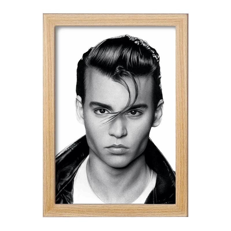 تابلو خندالو مدل جانی دپ Johnny Depp  کد 3297