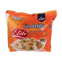 نودل با طعم قارچ و پنیر الیت - 375 گرم بسته 5 عددی	