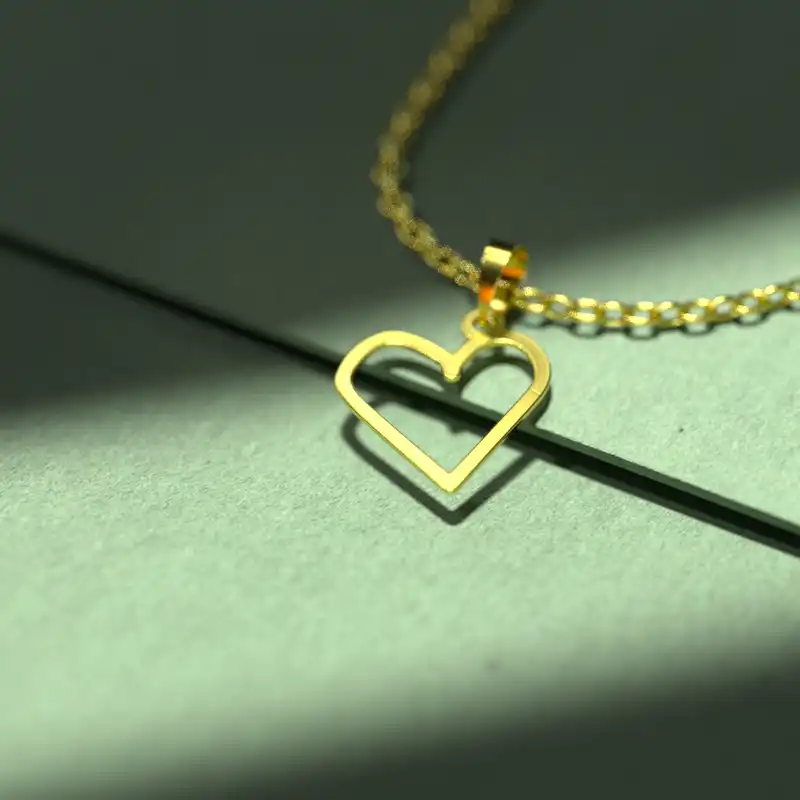 گردنبند طلا 18 عیار زنانه مدوپد مدل اشک کد CA10843