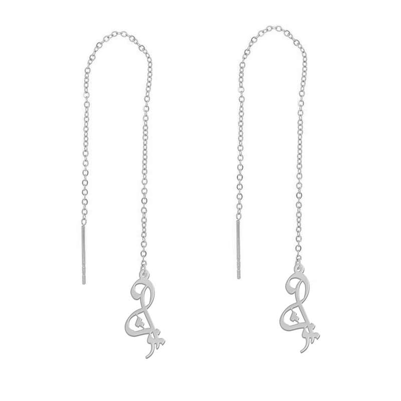 گوشواره نقره زنانه لیردا مدل اسم انوشا gosh sss Anoosha گوشواره نقره زنانه لیردا مدل اسم انوشا gosh sss Anoosha