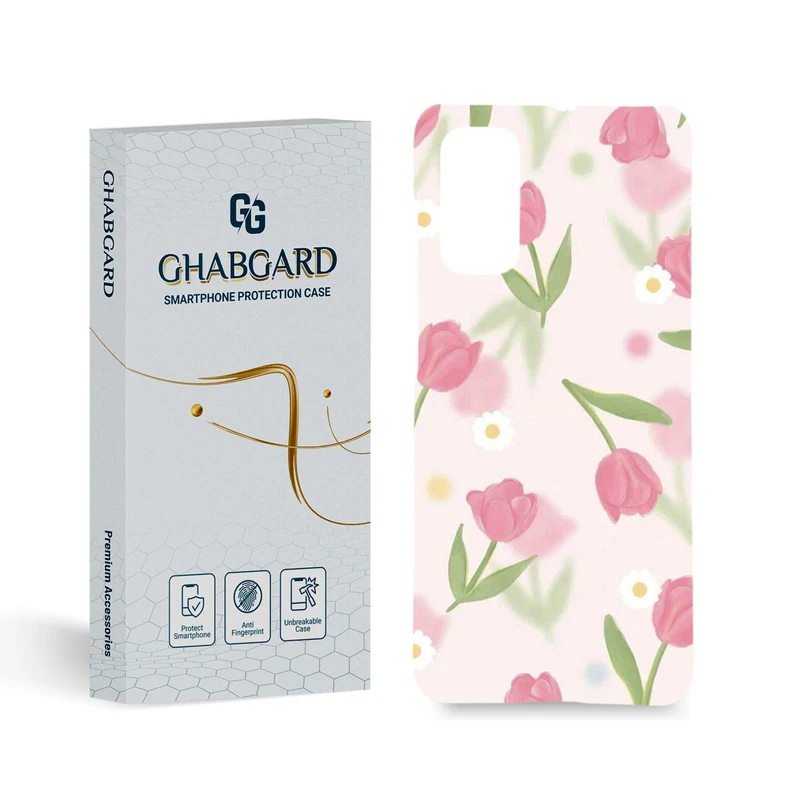 کاور قاب گارد مدل گل مناسب برای گوشی موبایل سامسونگ Galaxy S20