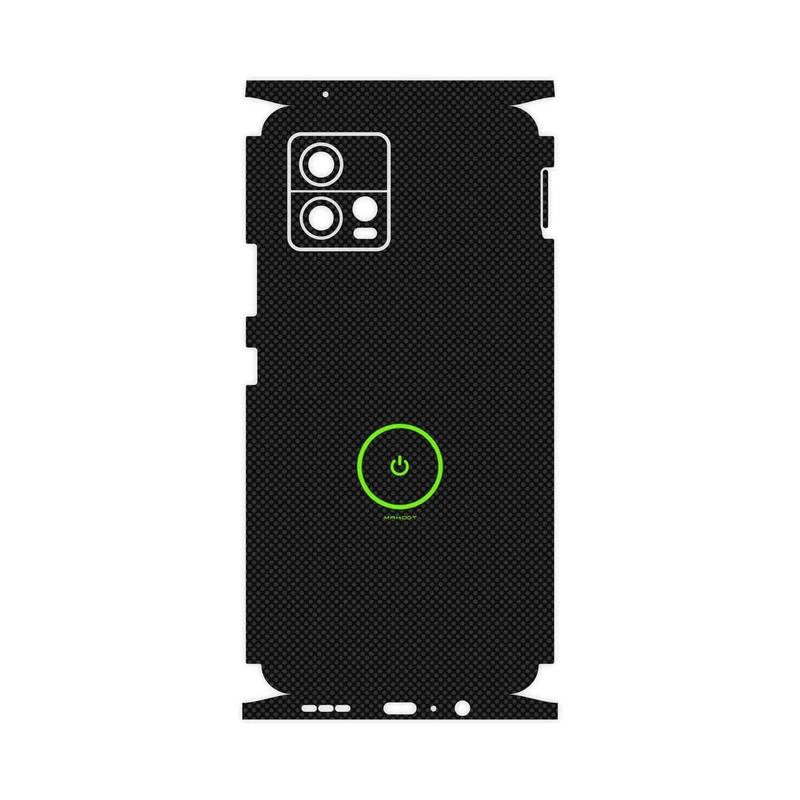 برچسب پوششی ماهوت مدل Minimal Power Button-FullSkin مناسب برای گوشی موبایل موتورولا Moto G72