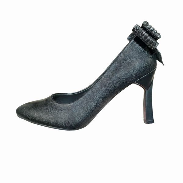 کفش پاشنه‌دار زنانه مدل پاپیون 