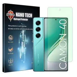 Nano tech Hydrogel model anti green screen protector suitable for Tecno Camon 40 mobile phone