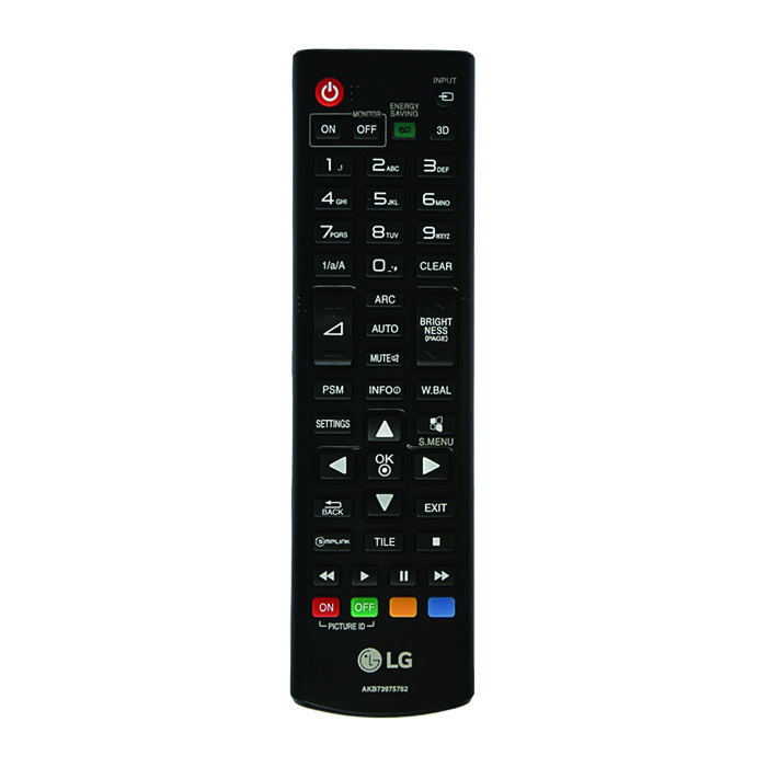 ریموت کنترل تلویزیون ال جی مدل AKB73975762