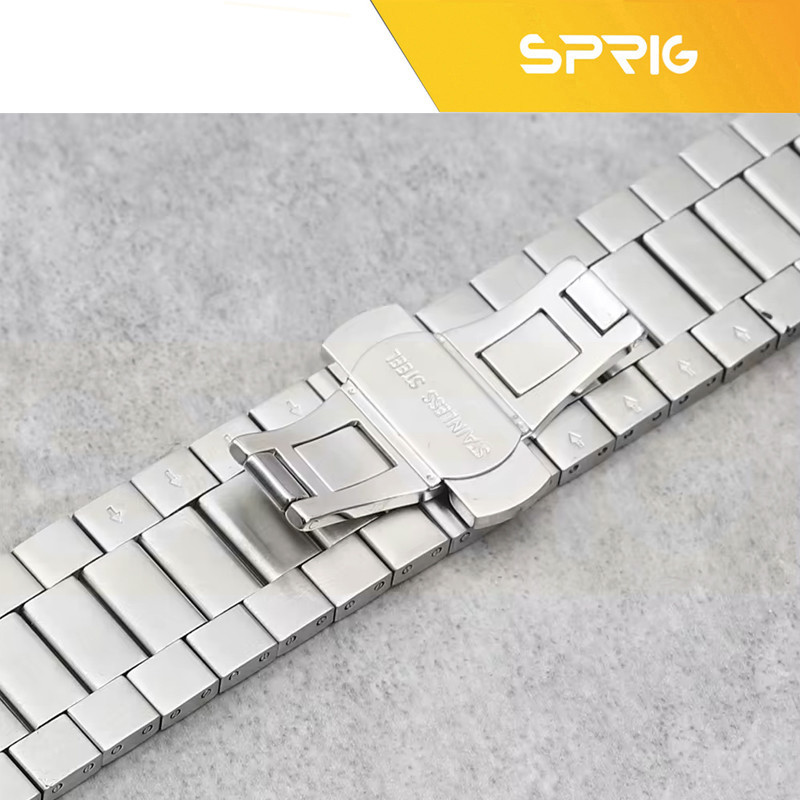 بند اسپریگ مدل Simple Link Lux مناسب برای اپل واچ سری 4/5/6/SE سایز 44mm به همراه کاور