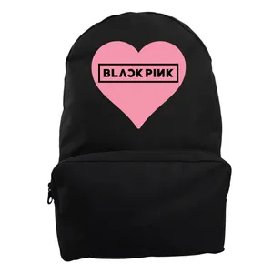 کوله پشتی مدل گروه موسیقی Black Pink کد KP-011