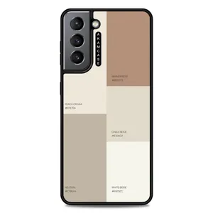 AKAM AMC-WSGS21-CREAMY-17 Cover For Samsung Galaxy S21