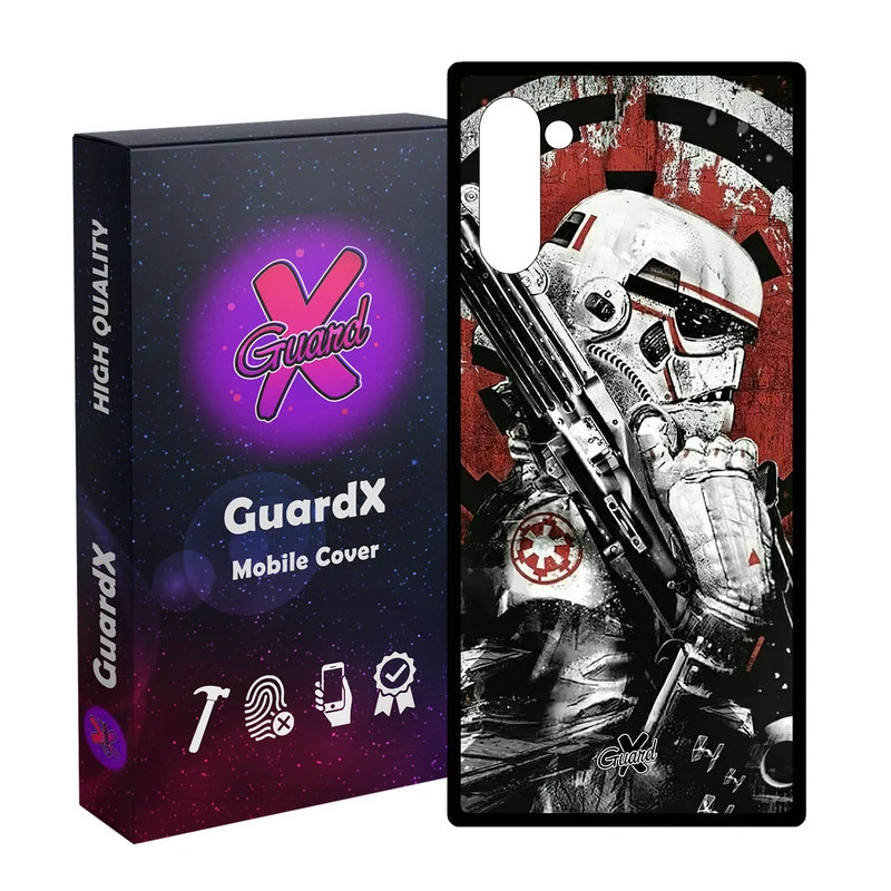 کاور گارد ایکس طرح جنگ ستارگان مدل Glass10494 مناسب برای گوشی موبایل سامسونگ Galaxy Note 10