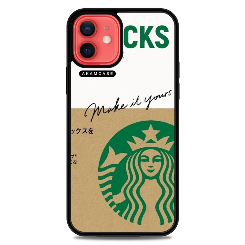 کاور آکام مدل AMCWA12-STARBUCKS6 مناسب برای گوشی موبایل اپل iPhone 12